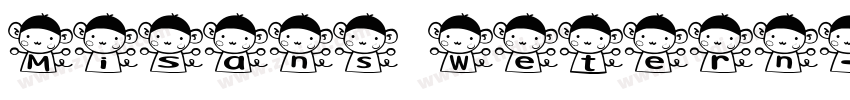 MiSans wetern字体转换